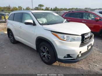  Salvage Toyota Highlander