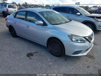  Salvage Nissan Sentra