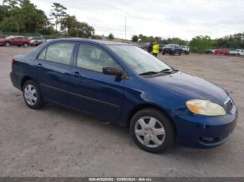  Salvage Toyota Corolla