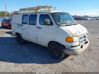  Salvage Dodge Ram Van 1500