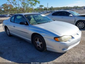  Salvage Chevrolet Monte Carlo