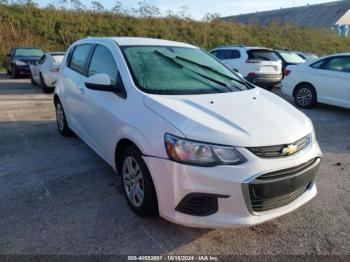  Salvage Chevrolet Sonic