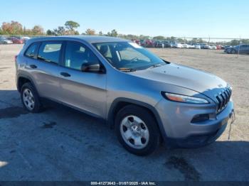  Salvage Jeep Cherokee