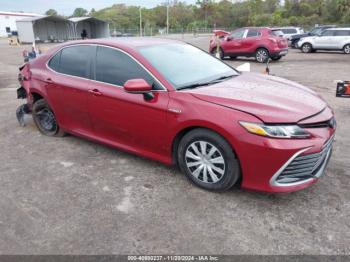  Salvage Toyota Camry