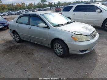  Salvage Toyota Corolla