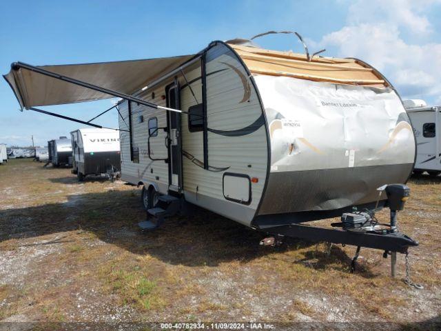  Salvage Coachmen Catalina Travel Trailer