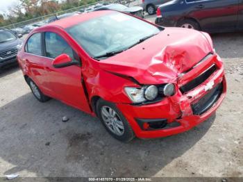  Salvage Chevrolet Sonic