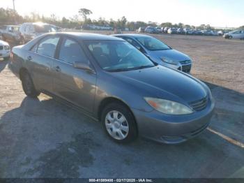  Salvage Toyota Camry