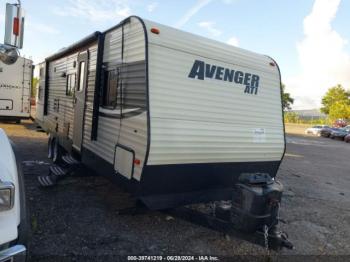  Salvage Forest River Avenger Travel Trailer