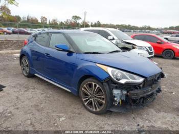  Salvage Hyundai VELOSTER