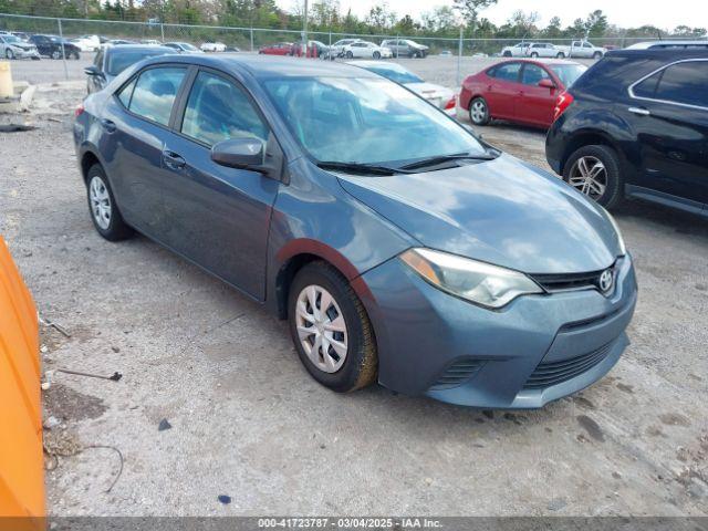  Salvage Toyota Corolla