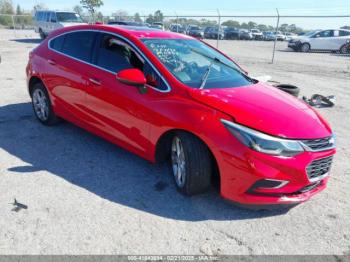  Salvage Chevrolet Cruze