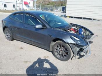  Salvage Tesla Model 3