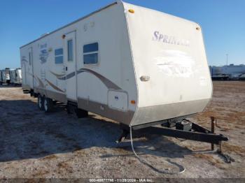  Salvage Keystone Sprinter Travel Trailer