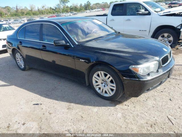  Salvage BMW 7 Series