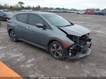  Salvage Nissan LEAF