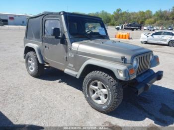  Salvage Jeep Wrangler