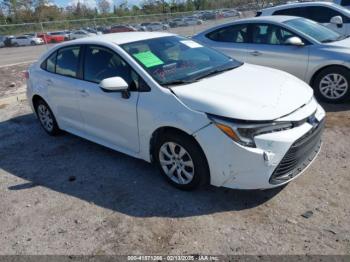  Salvage Toyota Corolla