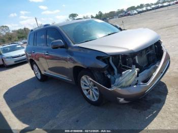  Salvage Toyota Highlander