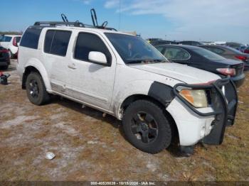  Salvage Nissan Pathfinder