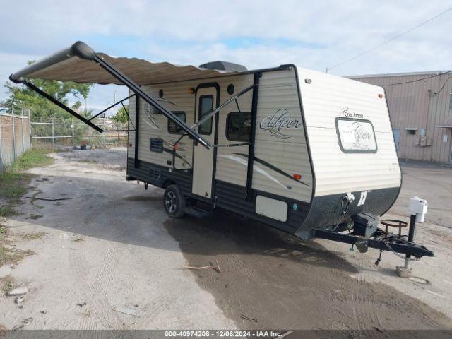  Salvage Forest River Clipper Travel Trailer