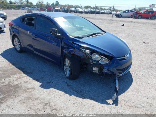  Salvage Hyundai ELANTRA