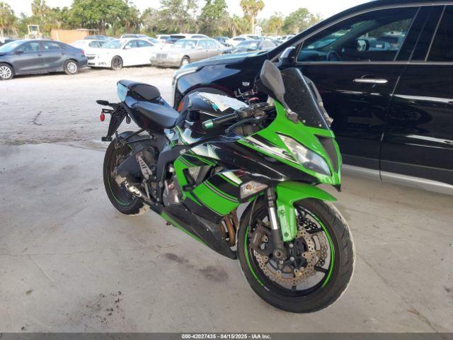  Salvage Kawasaki Zx636