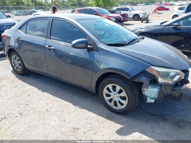  Salvage Toyota Corolla