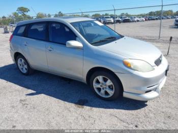  Salvage Toyota Matrix