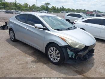  Salvage Hyundai ELANTRA