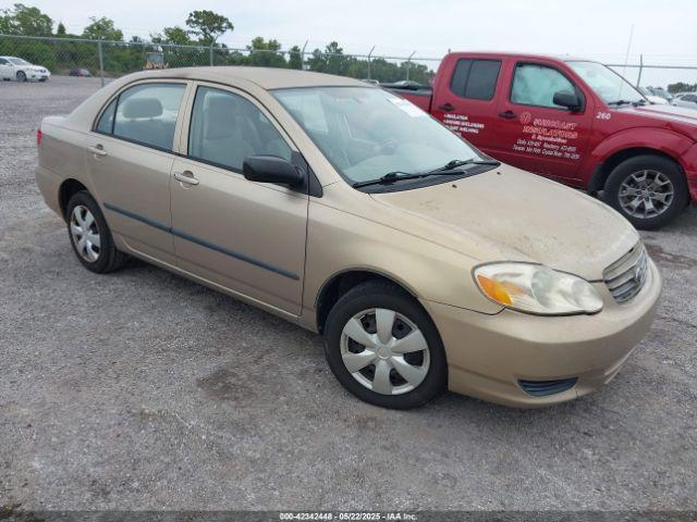  Salvage Toyota Corolla