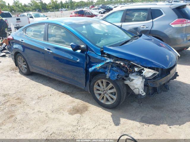  Salvage Hyundai ELANTRA