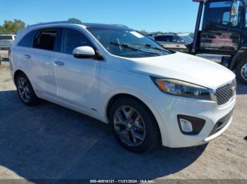  Salvage Kia Sorento