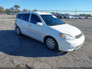  Salvage Toyota Matrix