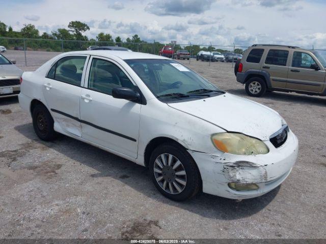  Salvage Toyota Corolla