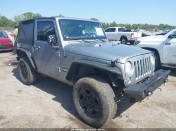  Salvage Jeep Wrangler