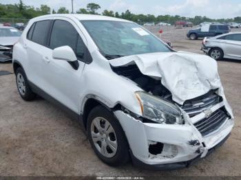  Salvage Chevrolet Trax