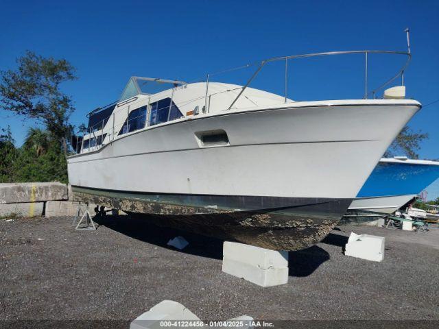  Salvage Chris Craft Boat