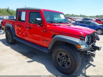  Salvage Jeep Gladiator