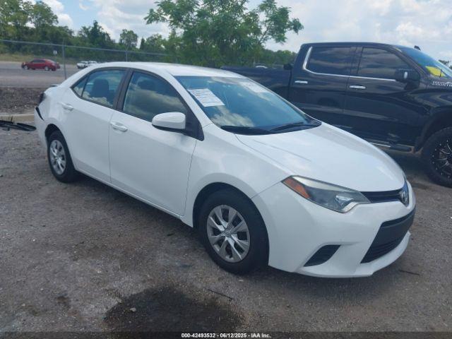  Salvage Toyota Corolla