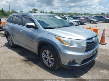  Salvage Toyota Highlander