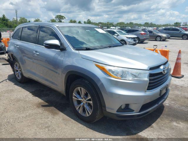  Salvage Toyota Highlander