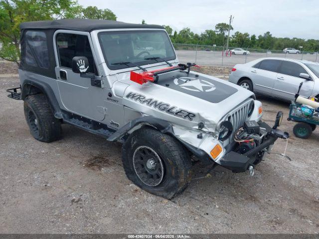  Salvage Jeep Wrangler