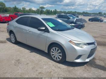 Salvage Toyota Corolla