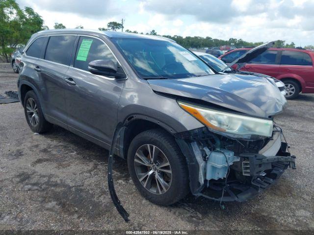  Salvage Toyota Highlander