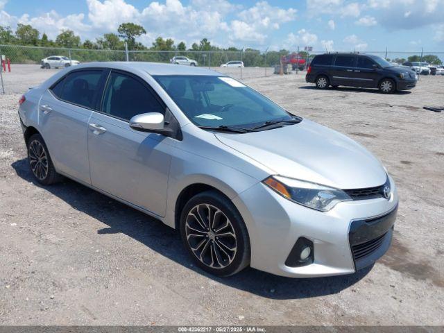  Salvage Toyota Corolla