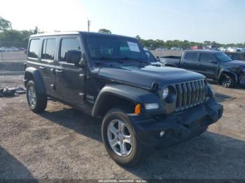  Salvage Jeep Wrangler