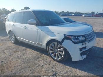  Salvage Land Rover Range Rover