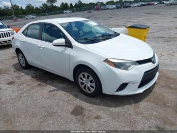  Salvage Toyota Corolla