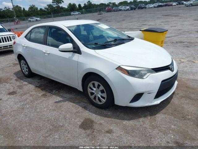  Salvage Toyota Corolla